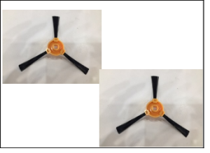 Ecovacs - Zestaw szczotek bocznych (lewa, prawa) 2 szt. - 10001885