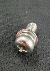 GoodWe - CROSS RECESSED PAN HEAD SCREW, SPRING WASHER AND PLAIN WASHER ASSEMBLY, M5*12,SUS304 - 368-20010-00