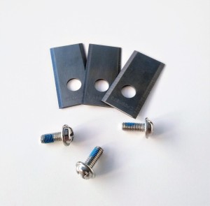 WORX - Ostrza tnące (3 szt.) i śruby (3szt.) - 50032396