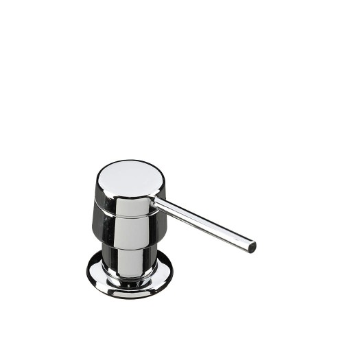 Smeg – Dozownik do mydła, okrągły, chrom - KITDS