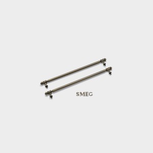 Smeg – Uchwyty i logo do okapu, Cortina, mosiądz - KITKCO