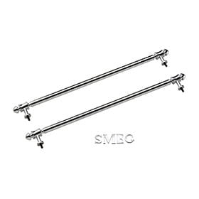 Smeg – Uchwyty i logo do okapu, Cortina, chrom - KITKCX