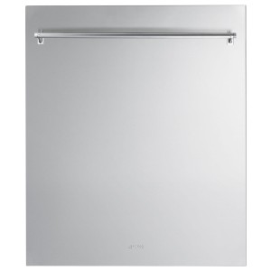 Smeg – Panel ozdobny do zmywarki do zabudowy (szer. 60 cm, wys. 86cm), Canali, stal nierdzewna - KIT6CX