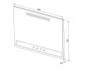 Smeg – Płyta przeciwtłuszczowa, 90x75 cm, do kuchni wolnostojącej Victoria (TR9), czarny - KIT1TR9N
