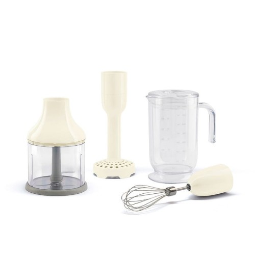 Smeg – Zestaw akcesoriów do blendera HBF, kremowy - HBAC01CR