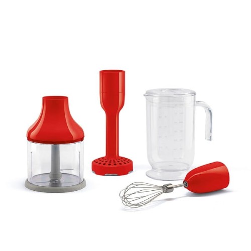 Smeg – Zestaw akcesoriów do blendera HBF, czerwony - HBAC01RD